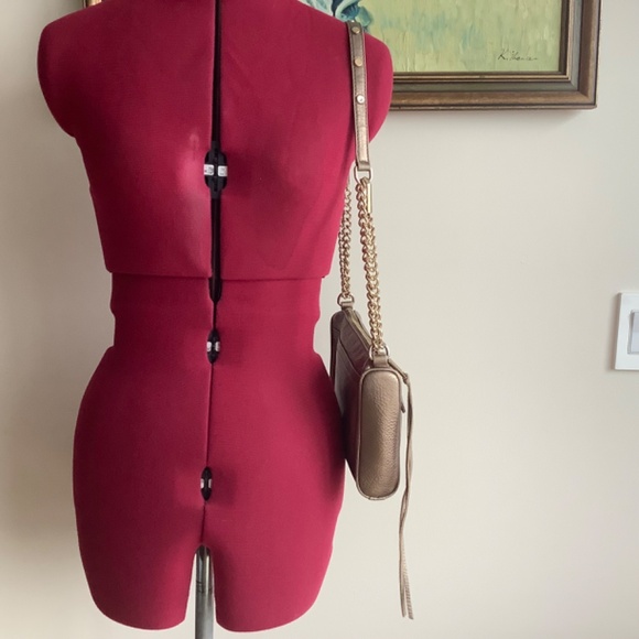 Rebecca Minkoff mini MAC bag gold taupe - Picture 16 of 16